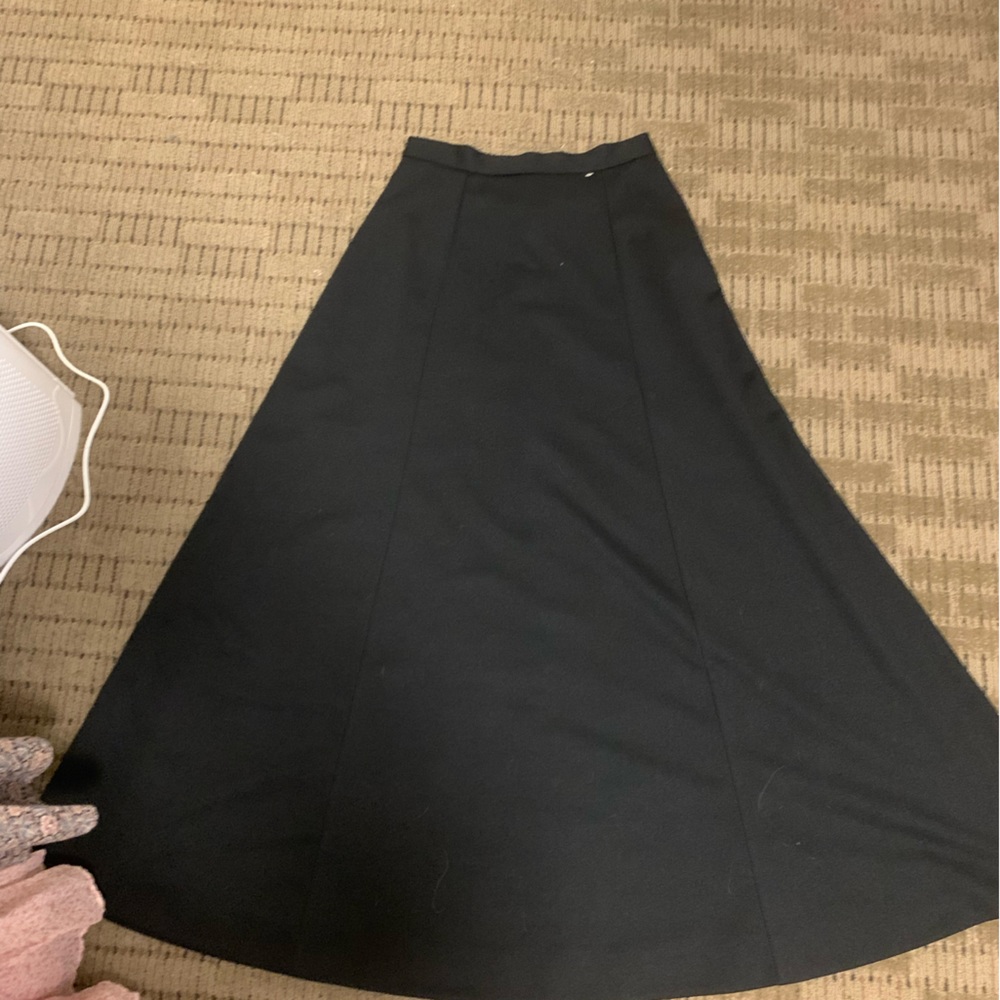 70s vintage skirt black union made